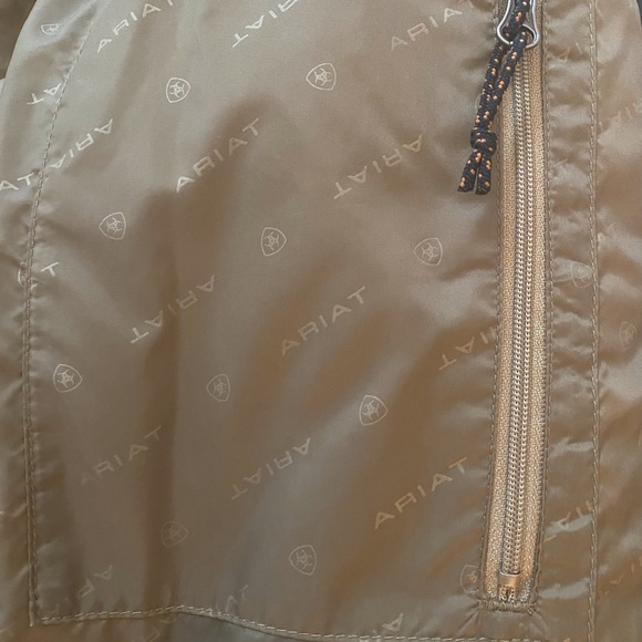 ARIAT Black Goose Down Jacket, size Large - Picture 5 of 8